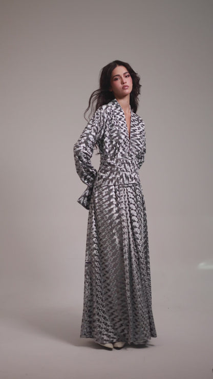 Velvet Harmony in Gray